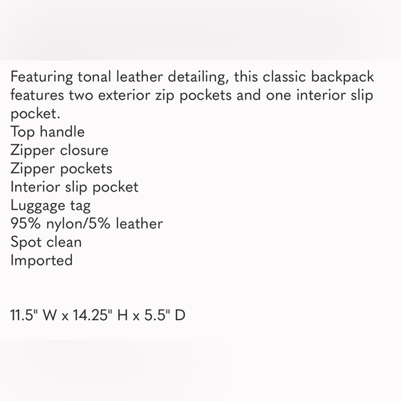 TUMI Backpack - Picture 6 of 6